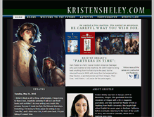 Tablet Screenshot of kristensheley.com